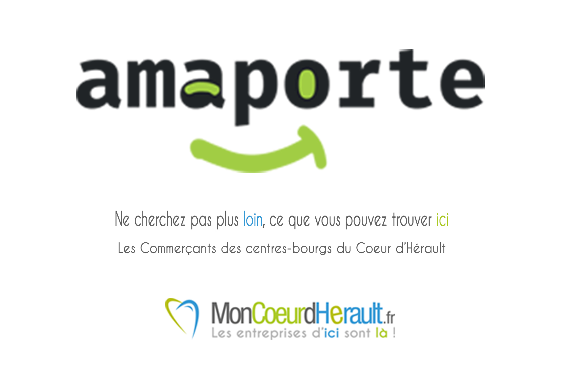Amaporte, les commerçants des centres-bourgs du coeur d'Hérault