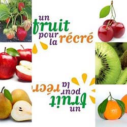 Opération Santé-Nutrition, un fruit pour la récré