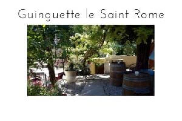 Guingette le Saint Rome restaurant à Aniane