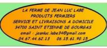 La ferme de Jean luc Labe à Saint Etienne de Gourgas