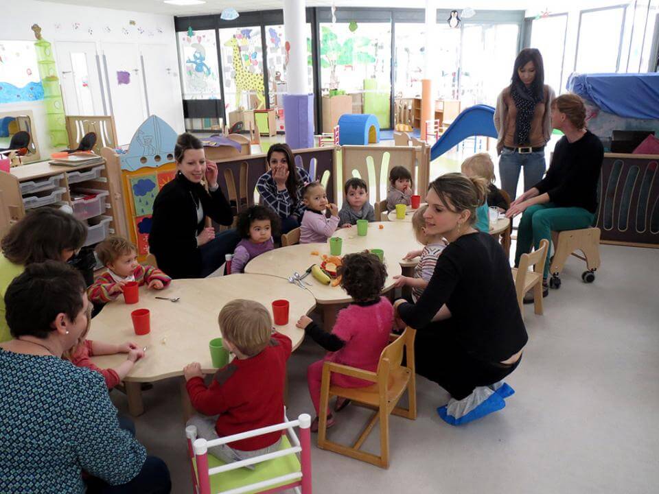 Les ateliers dans les crèches du Coeur d'Hérault à Lodève en février 2015