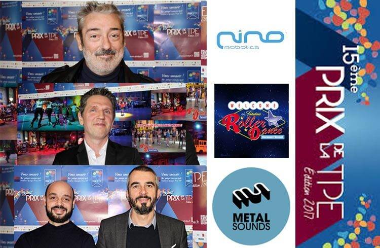 Nino Robotics, Roller Dance, Metal Sounds lauréats de la finale du Prix de la TPE 2017